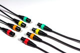 Zoom XLR-4c/CP Microphone Cables with Color ID Rings