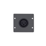 Kramer WA-1XLF Wall Plate Insert XLR F Black