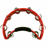 Rhythm Tech RT1030-U Standard Tambourine with Nickel Jingles, Red