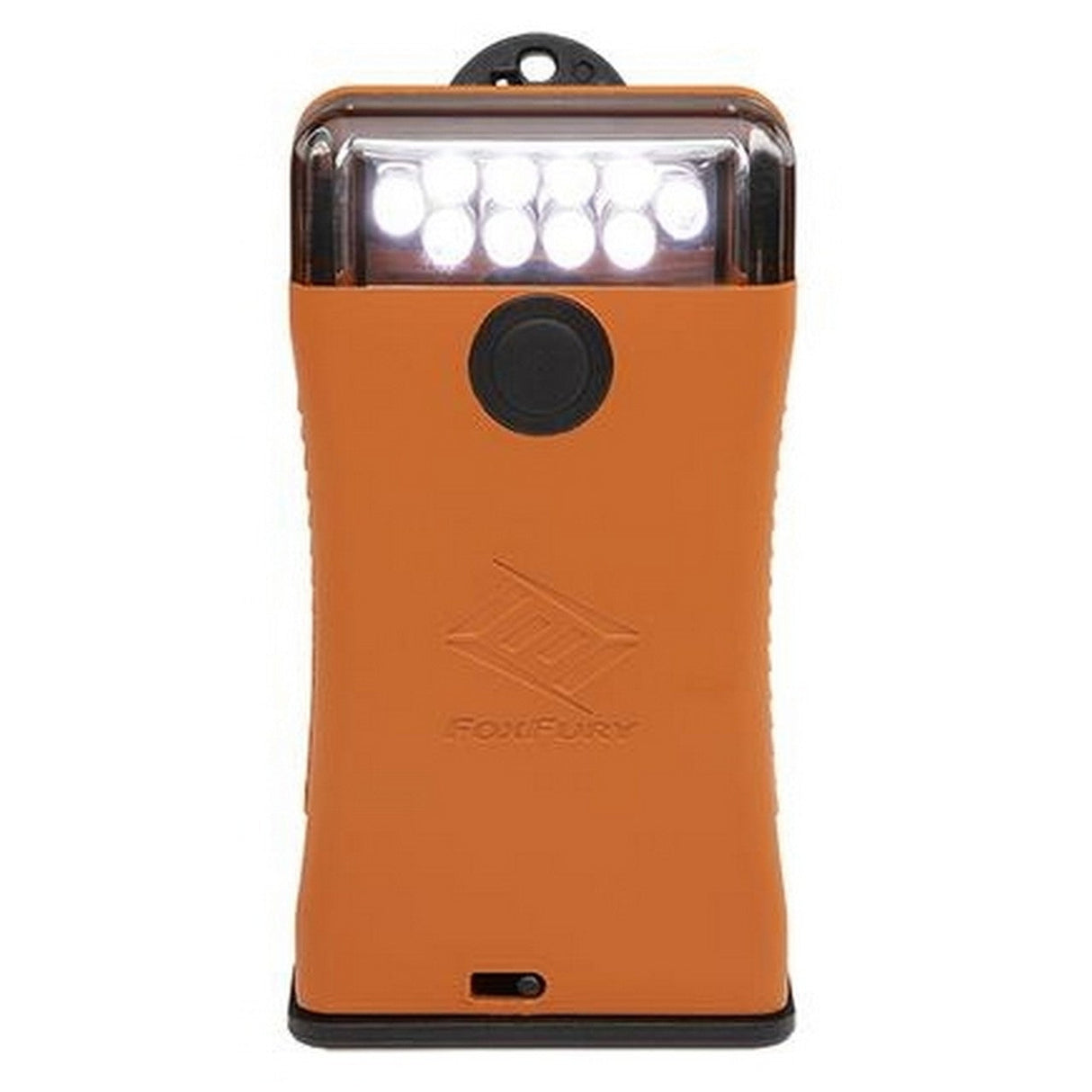 FoxFury 302-010 Scout Clip Light in Orange with White LEDs