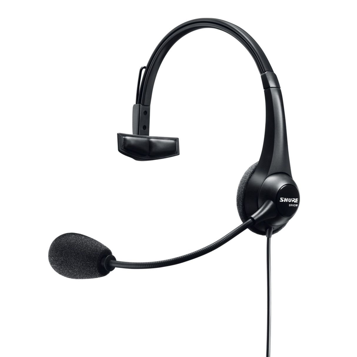 Shure BRH31M Lightweight Single-Sided Broadcast Headset - 4-Pin XLR Female