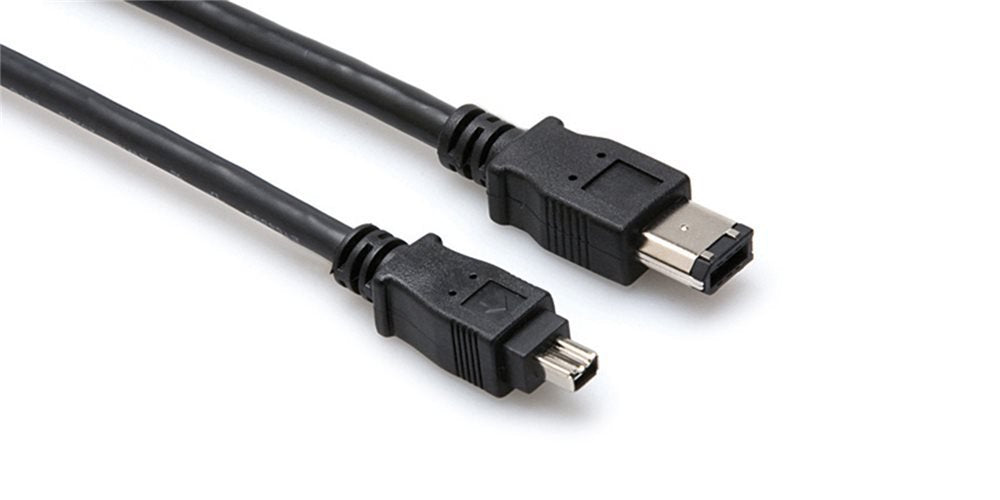 Hosa FIW-46-101.5 1.5ft FireWire 400 4 Pin to 6 Pin Cable