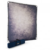 Lastolite LL LB7928 EzyFrame Vintage Background 6.5 x 7.5 Foot Smoke