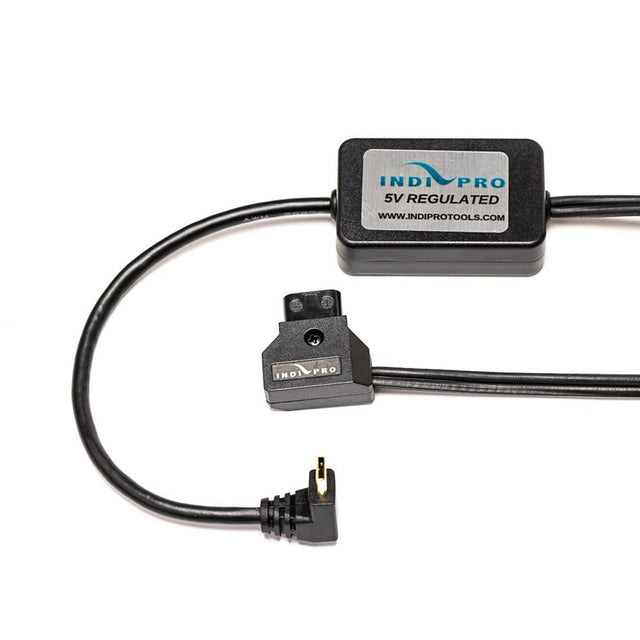 IndiPRO GP5DT10 D-Tap to Regulated Right Angle USB Type C Connector for GoPro HERO 5 Black 10-Feet