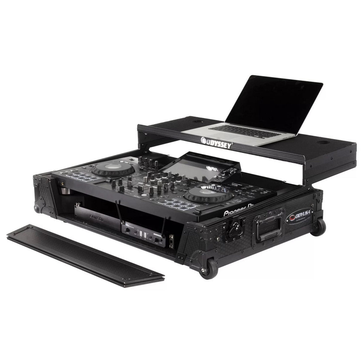 Odyssey Industrial Board Glide Style 1U Case for Pioneer XDJ-RX3