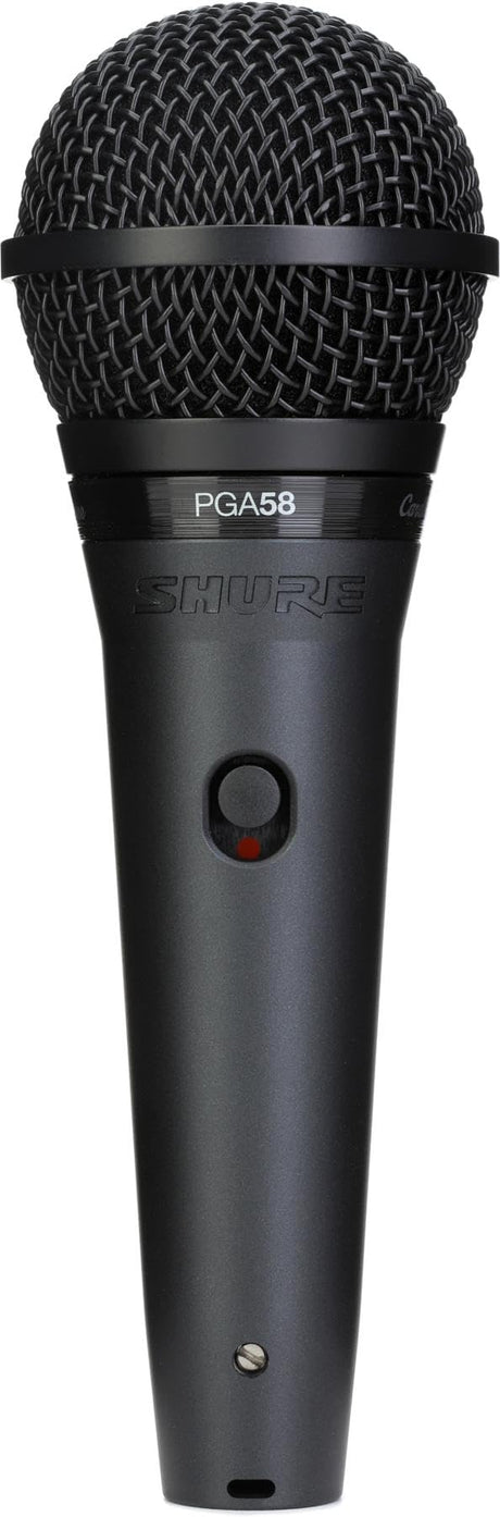Shure PGA58-QTR Cardioid Dynamic Vocal Microphone XLR-QTR Cable