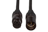 Hosa Technology CMK-010AU 3-Pin Neutrik XLR3F to XLR3M Microphone Cable 10 Foot