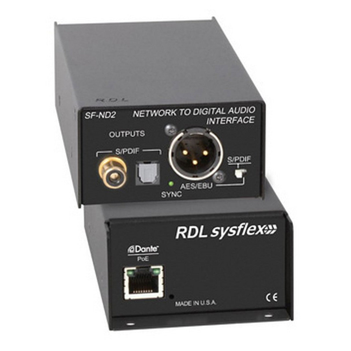 RDL SF-ND2 Network to Digital Audio Interface