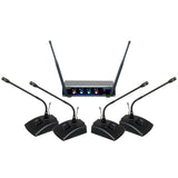 VocoPro Digital-Quad-C2-II 4-Channel UHF Digital Wireless Conference System