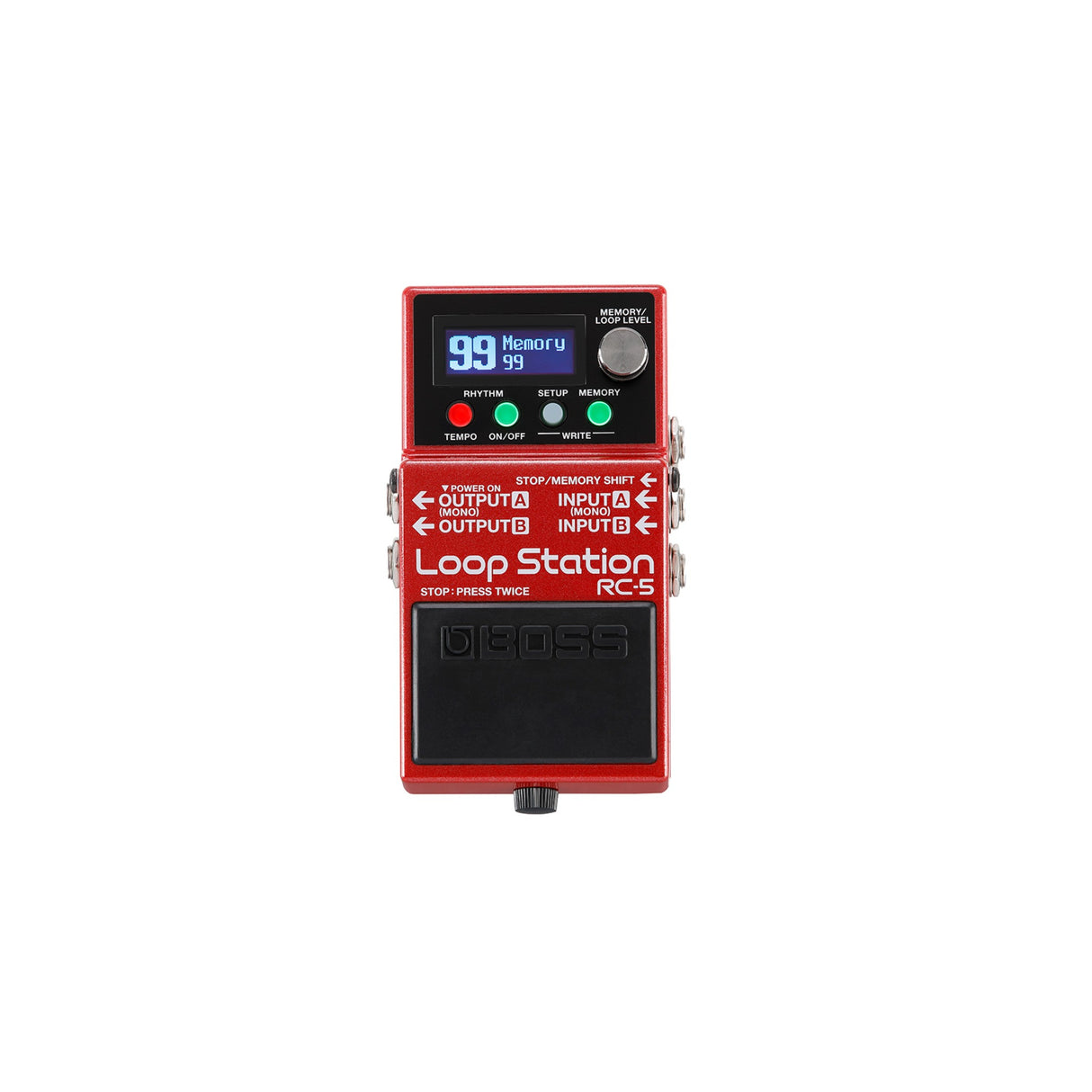 BOSS - BOSS RC-5 Loop Station Compact Stereo Looper Pedal - RC-5