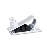 Shure RPMDL4DTC/W Dual Tie Clip for DL4 White 3-Pack