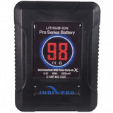 IndiPRO VMP98S Micro-Series 98Wh V-Mount Li-Ion Battery