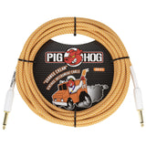 Pig Hog PCH202OC Orange Creme 2.0 Instrument Cable 10-Foot