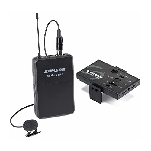 Samson Go Mic Mobile Wireless Lavalier Microphone System for Mobile Video