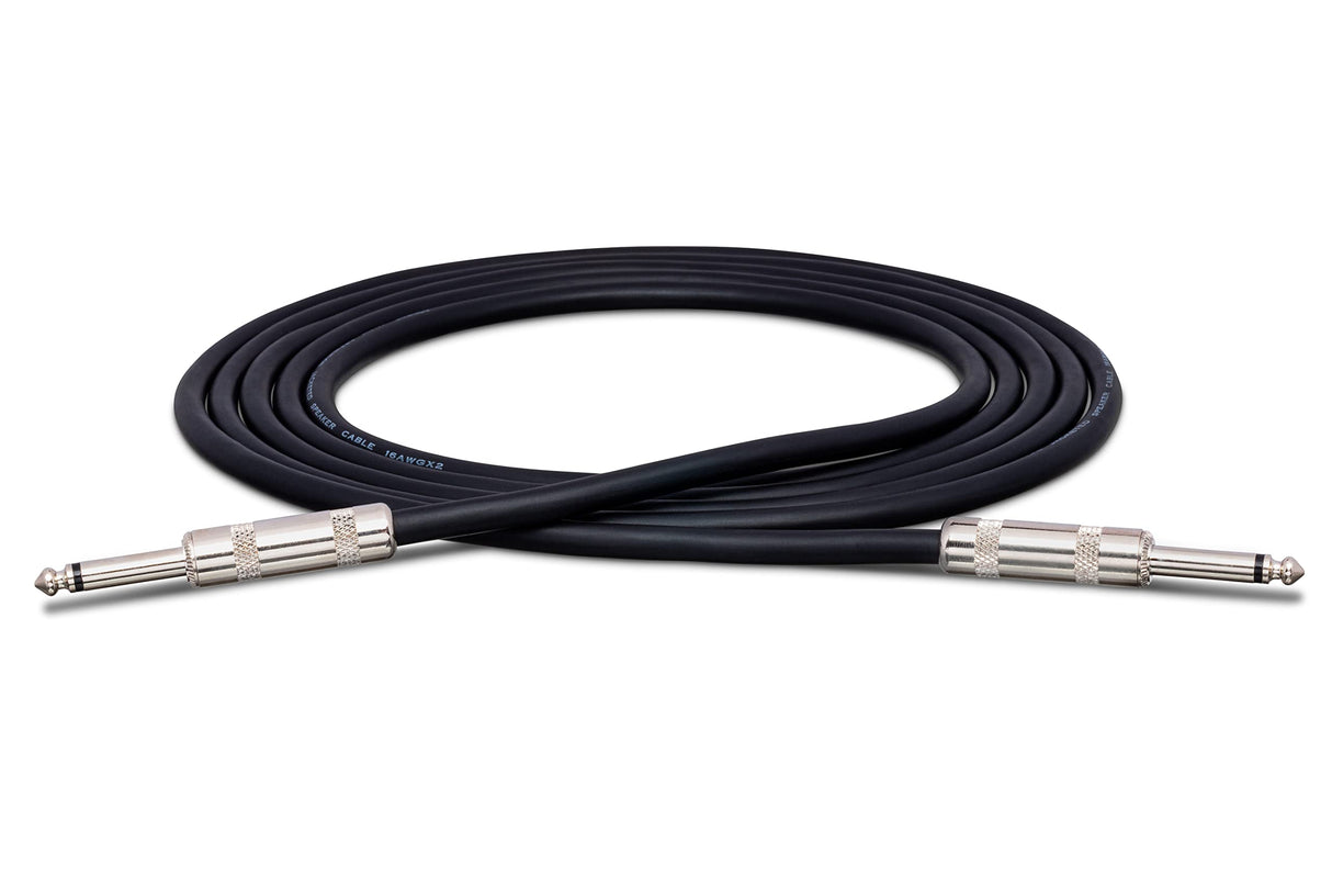 Hosa SKJ-620 1/4-Inch TS to 1/4-Inch TS Speaker Cable, 20-Feet