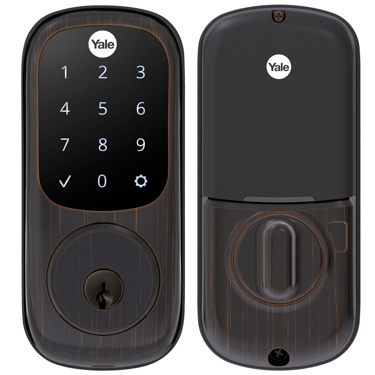 Yale Assure Lock Smart Touchscreen Deadbolt with Z-Wave Plus, Oil Rubbed Bronze