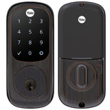Yale Assure Lock Smart Touchscreen Deadbolt with Z-Wave Plus Oil Rubbed Bronze