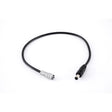 IndiPRO 25BM4K 2.5mm Male Power Cable to 2-Pin Cable for Blackmagic Pocket Cinema Camera 4K/6K 10-Inch