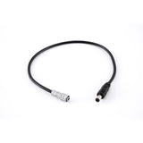 IndiPRO 25BM4K 2.5mm Male Power Cable to 2-Pin Cable for Blackmagic Pocket Cinema Camera 4K/6K 10-Inch