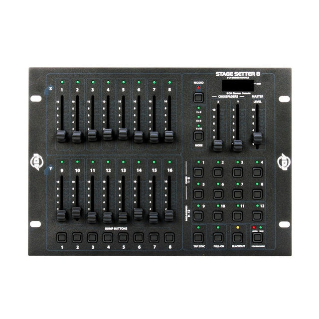 ADJ STAGE SETTER-8 8 Programmable Patterns 8 DMX Channel Controller