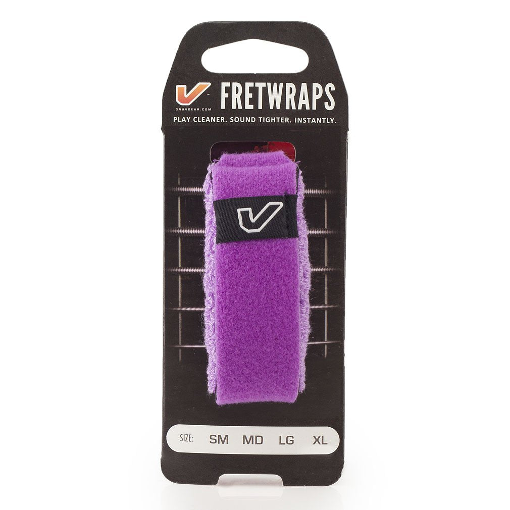 Gruv Gear FretWraps String Muter, HD Gem String Muter, 1-Pack, Purple, Small