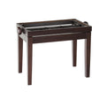 K&M 13720 Piano Bench Wooden Frame without Cushion Rosewood Matt Finish
