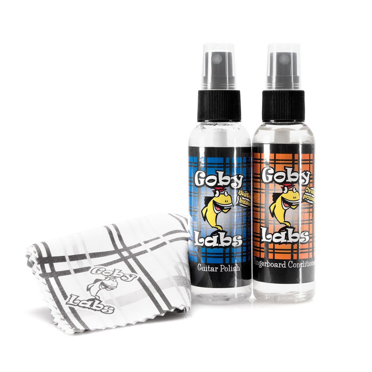 Goby Labs GLGK-202 Guitar Care Kit, 2 Fluid Ounces, Single Unit