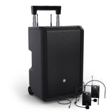 LD Systems ANNY 10 BPH 2 10-Inch Portable Battery-Powered Bluetooth Headset/Bodypack PA System