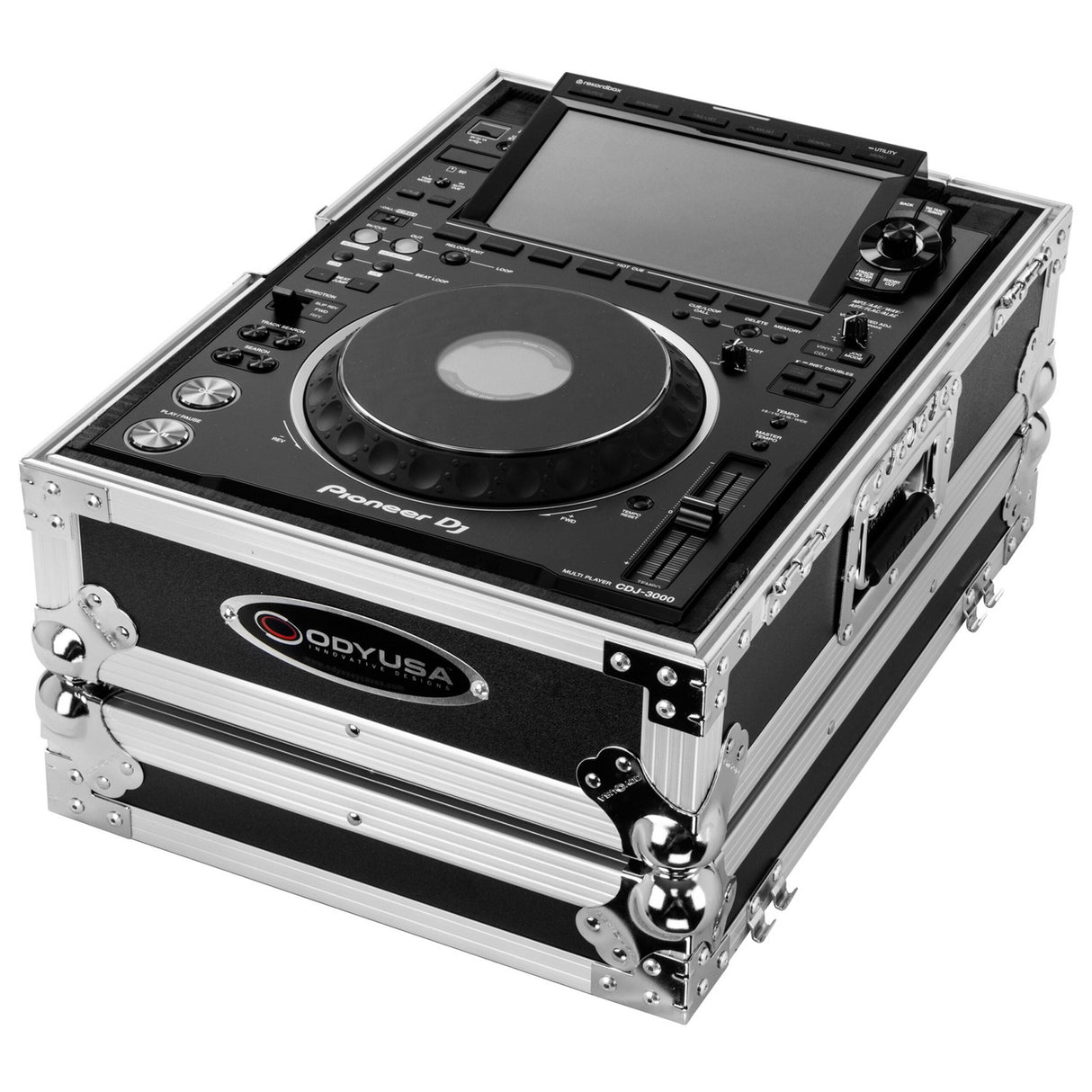 Odyssey Flight Case with Removable Back Panel for Pioneer CDJ3000