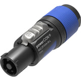 Neutrik NAC3FXXA-W-L PowerCON Blue/Gray XX Series Cable End Power In Blue