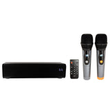 VocoPro KaraokePal 50W All-in-One Bluetooth Karaoke System with 2 Handheld Microphones