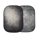 Lastolite LB5745 1.5 x 2.1 Meter Vintage Collapsible Background Smoke/Concrete