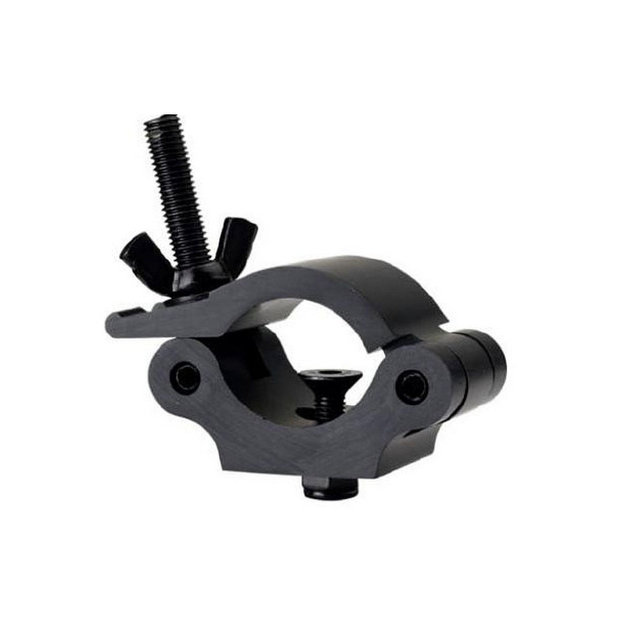 Odyssey Aluminum Pro Wide Clamp with Round Neck Bolt Black