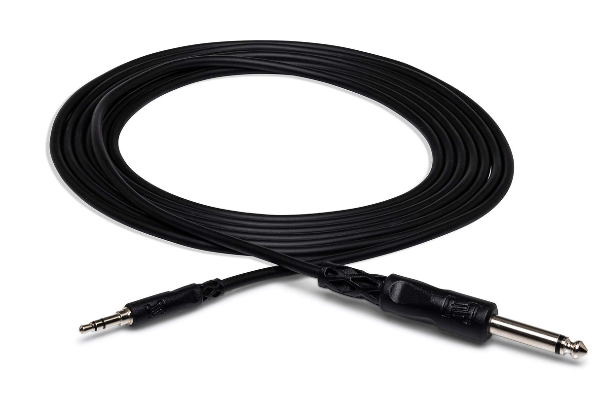 Hosa CMP-105 5ft Mono Interconnect Quarter Inch TS to 3.5mm TRS Cable