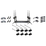 VocoPro BOOST-CONFERENCE-8 Long-Range Digital Wireless Microphone System 8 Set