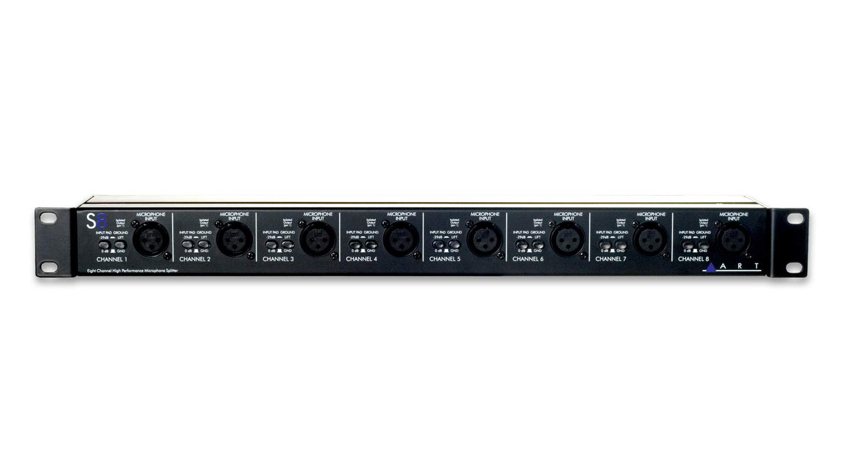 ART S8 8-Channel Microphone Splitter