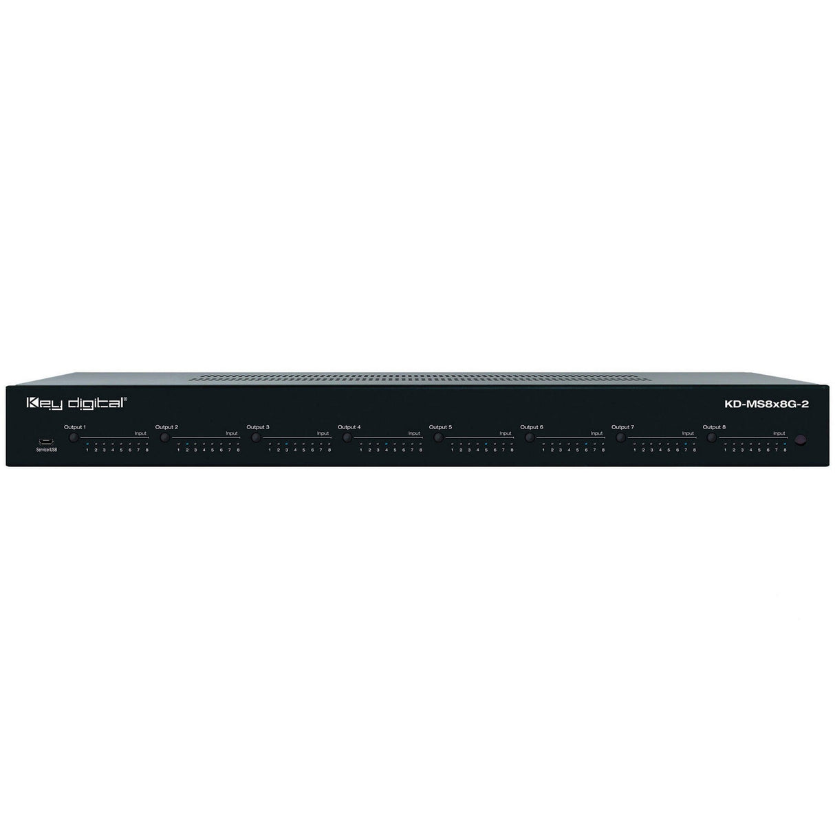 Key Digital KD-MS8x8G-2 8 x 8 4K HDMI Matrix Switcher