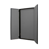 Primacoustic FlexiBooth 24 x 48 x 6-Inch Wall Mount Vocal Booth Black/Grey