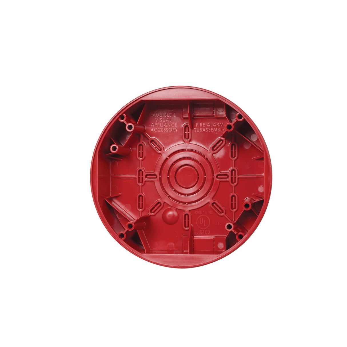 Gentex GCSB Ceiling Surface Back Box for Commander Series Strobes and Horn/Strobes, Red