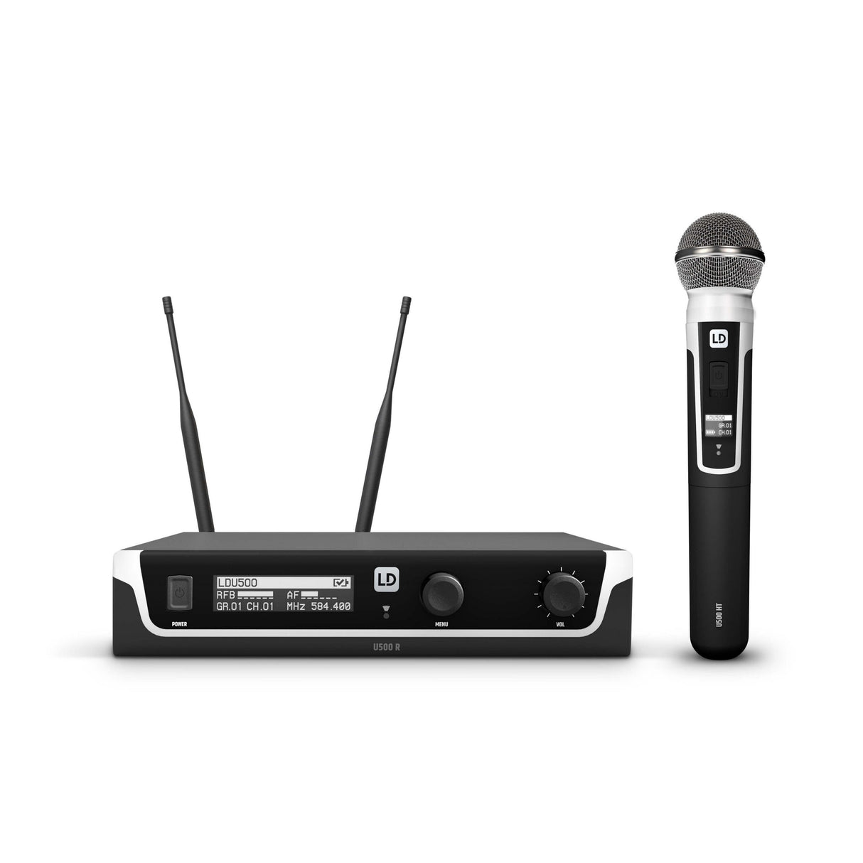 LD Systems U505 HHD Wireless Microphone System with Dynamic Handheld Microphone, 584-608 MHz