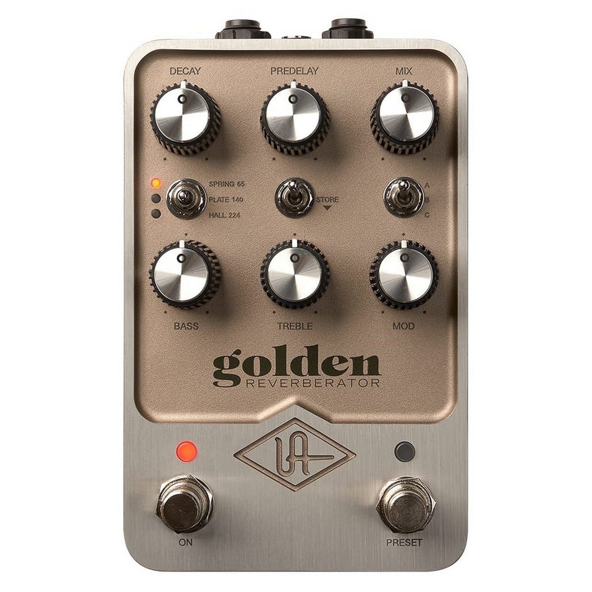 Universal Audio Golden Reverberator Pedal with Bluetooth