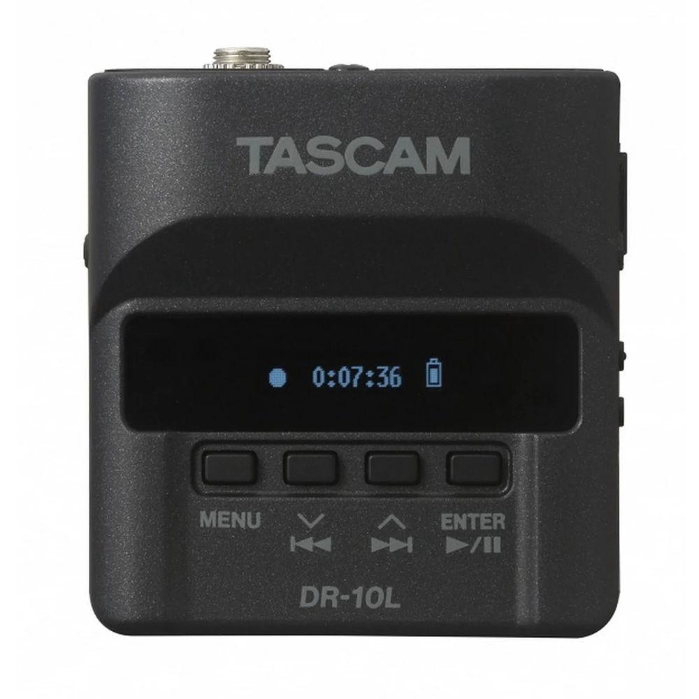 Tascam DR-10L Digital Audio Recorder with Lavalier Microphone