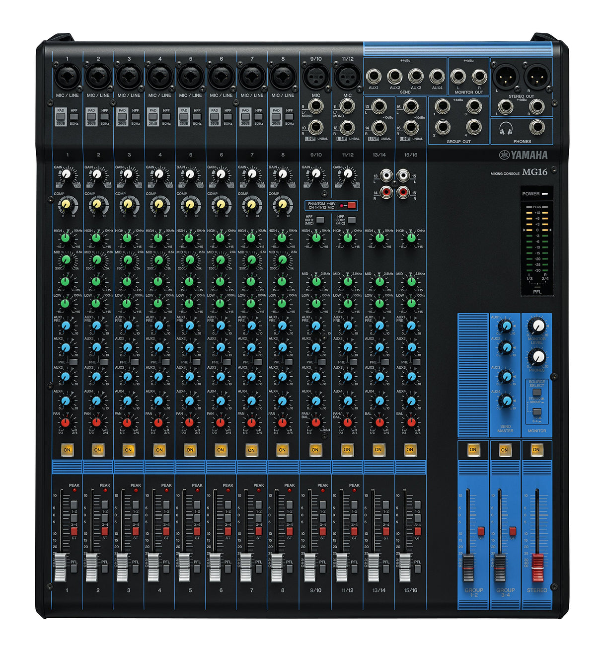 Yamaha MG16 16-Channel Mixing Console