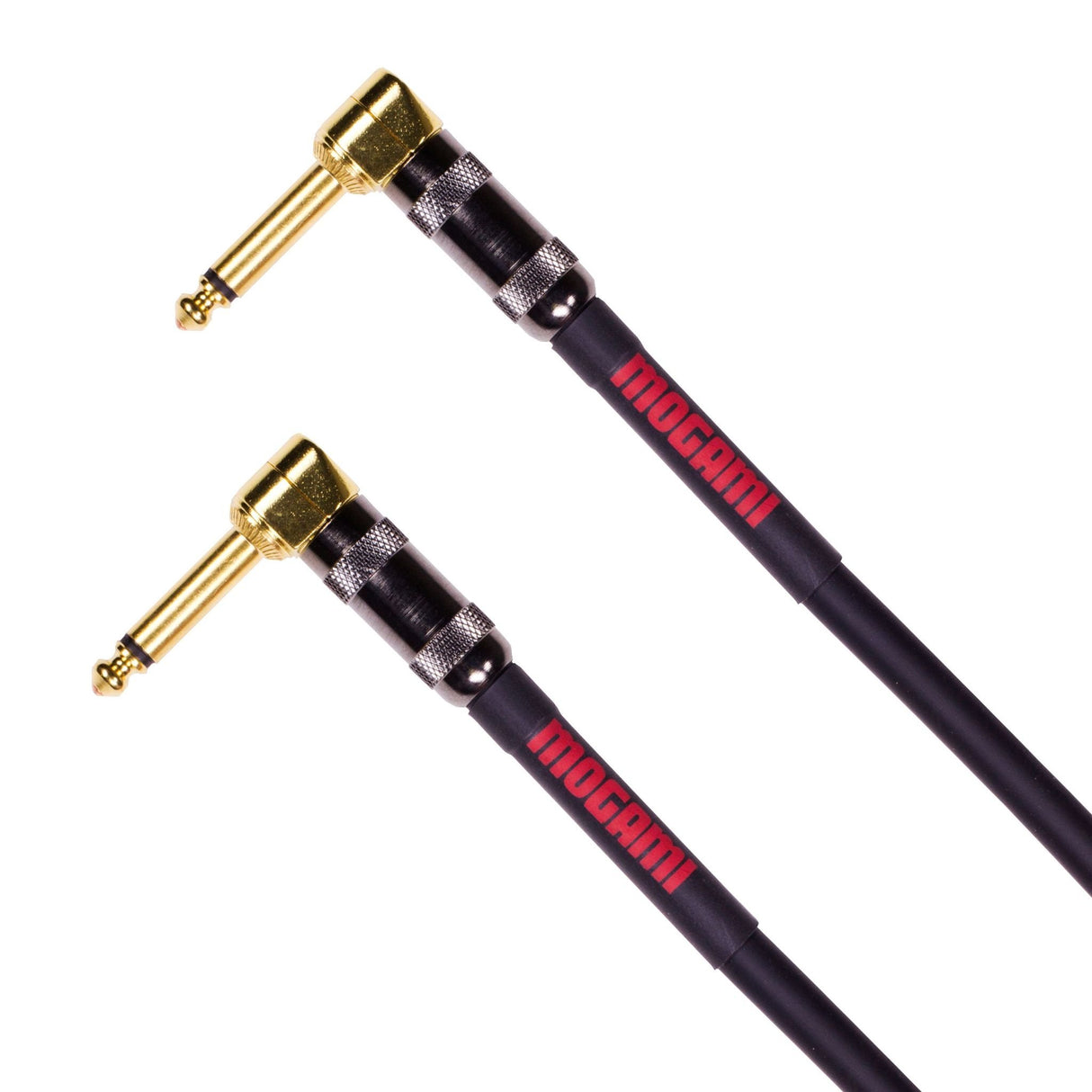 Mogami OD GTR 06RR Overdrive Right-Angle to Right-Angle Plug Electric Guitar Cable, 6-Foot