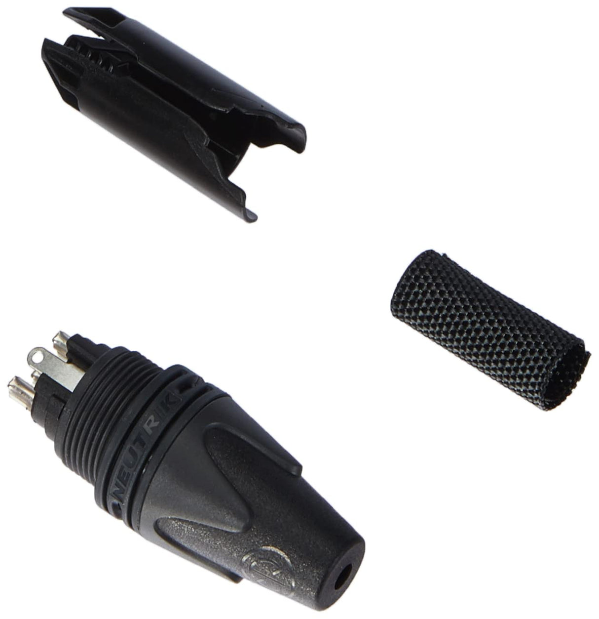 Neutrik NC3FRX Right Angle Female XLR Cable Connector 3 Pole Silver