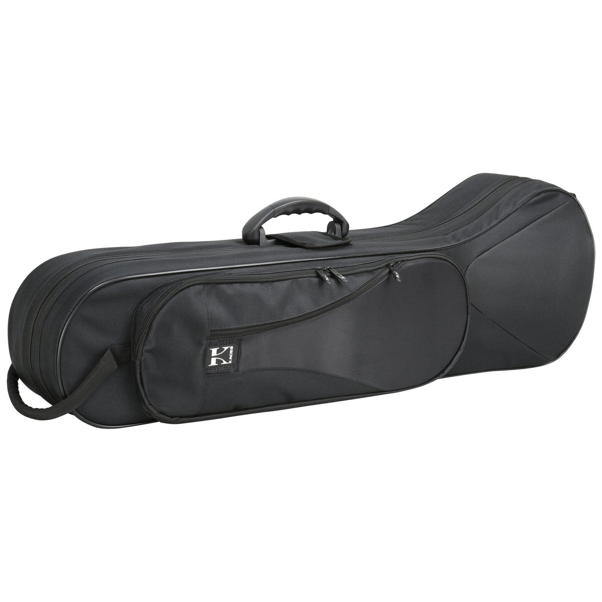 Kaces KBO-TBBK Lightweight Hardshell Trombone Case, Black