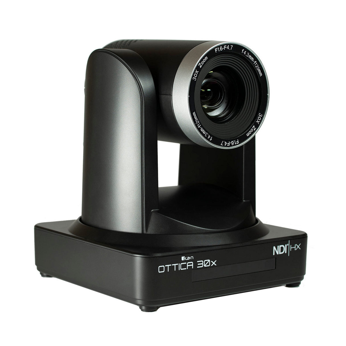 Ikan OTTICA-30x NDI|HX PTZ Video Camera with 30x Optical Zoom, Black