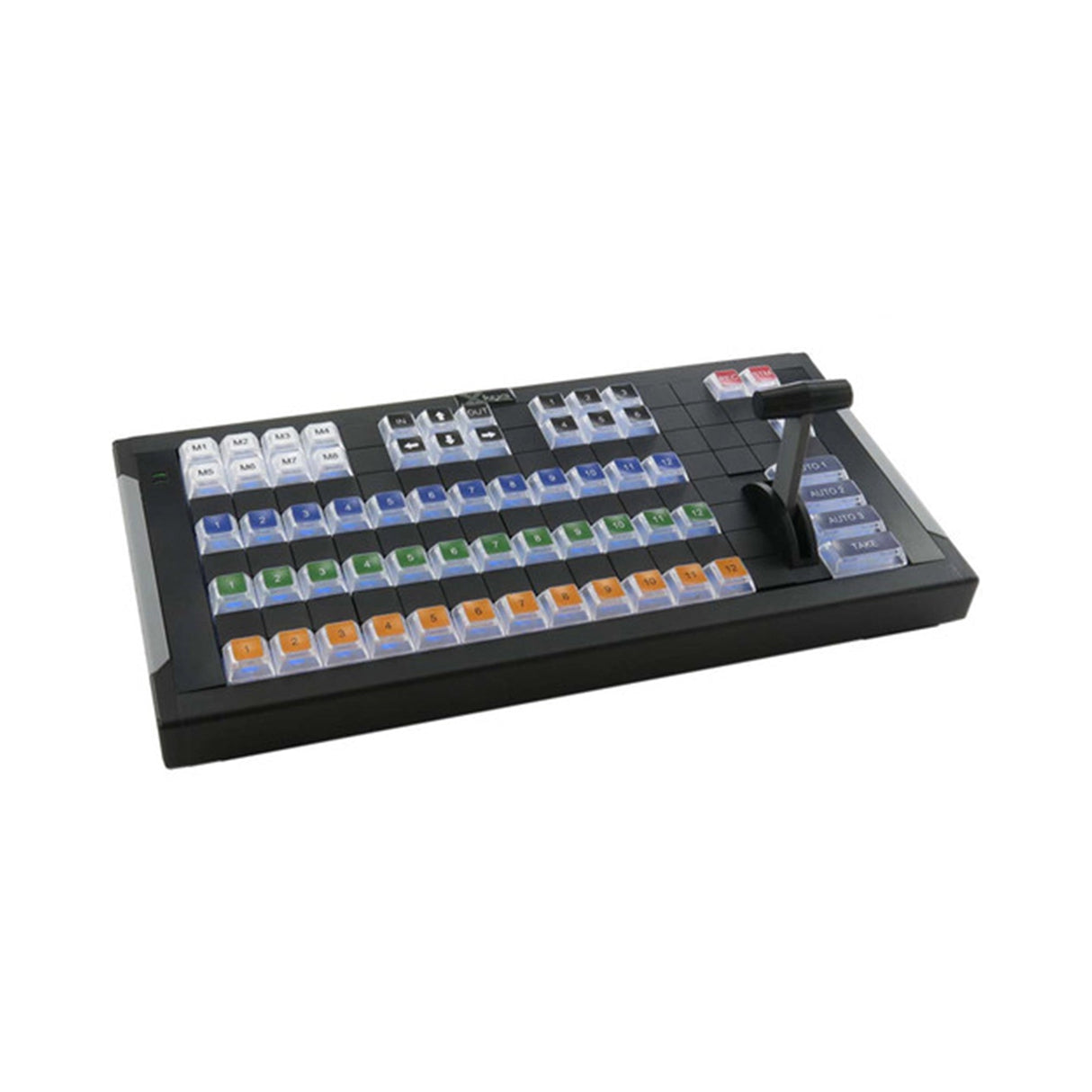 X-Keys XK-1456-124VS-BU T-Bar Video Switcher Keyboard