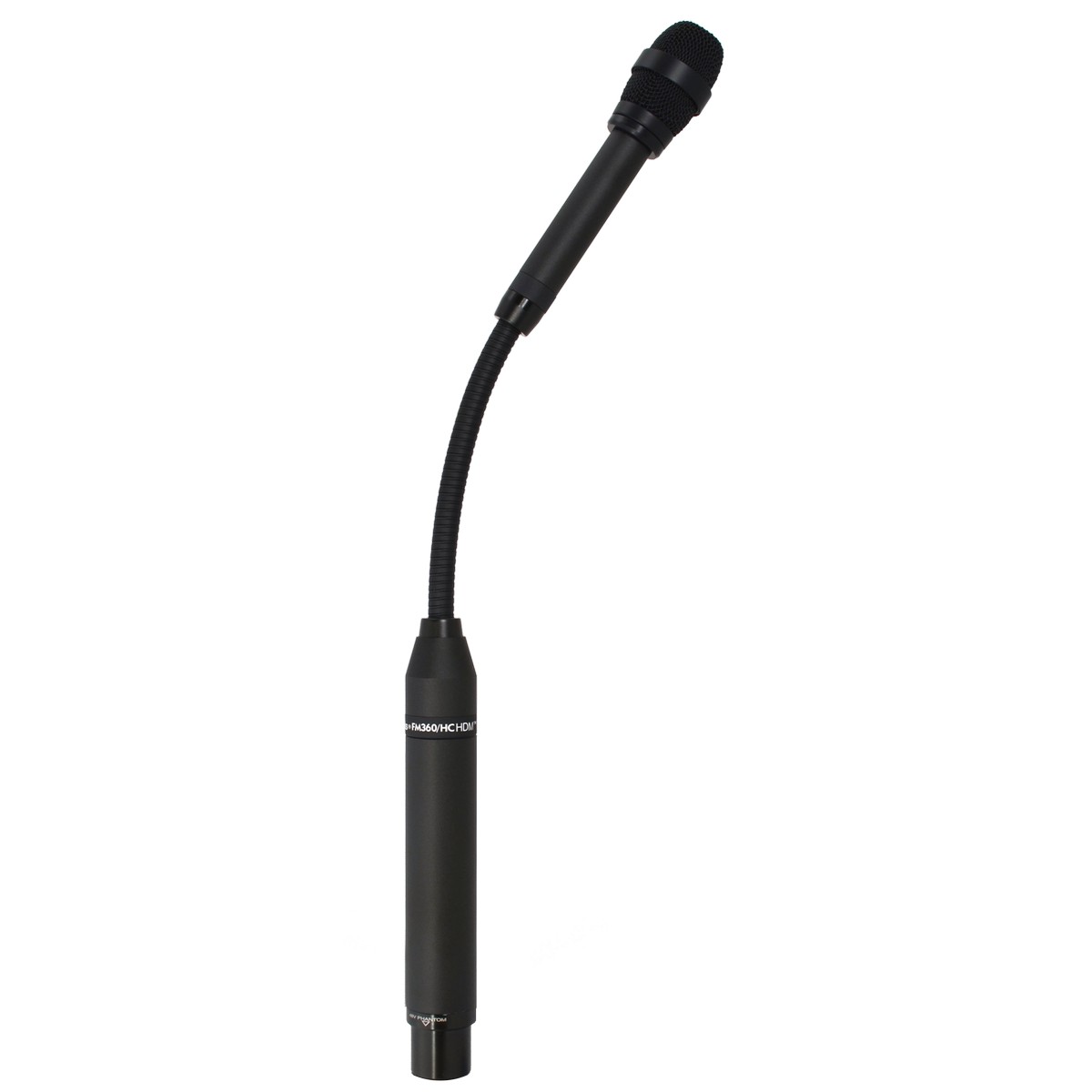 Earthworks model FM360/HC 13 inch Hypercardioid Podium Microphone with Gooseneck Flex