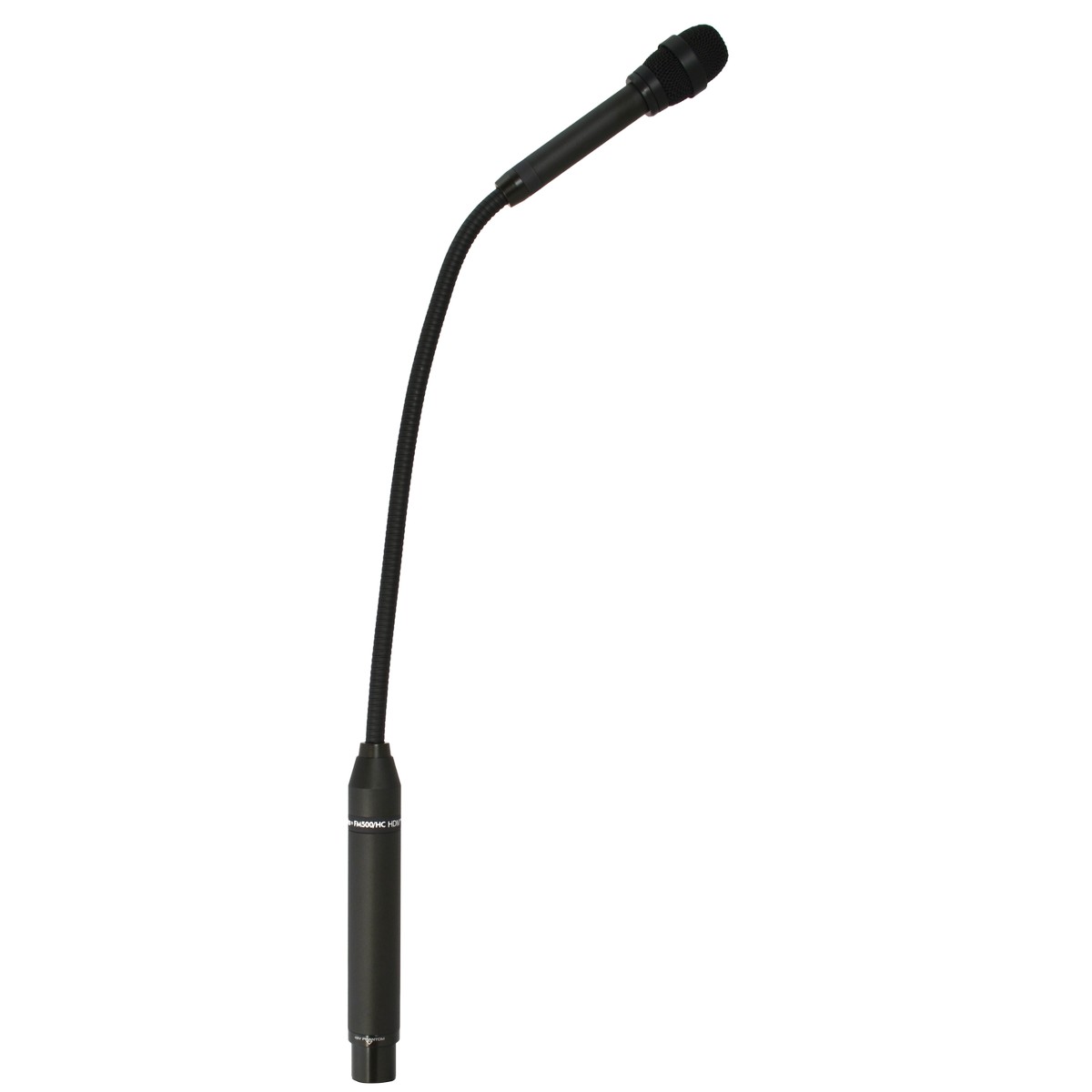 Earthworks model FM500/HC 19 inch Hypercardioid Podium Microphone with Gooseneck Flex